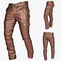 Rimora Cork | Men’s Gothic PU Leather Biker Pants – Rock 'n Roll Attitude