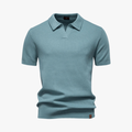 Rimora Cork | Modern Knit Polo Shirt