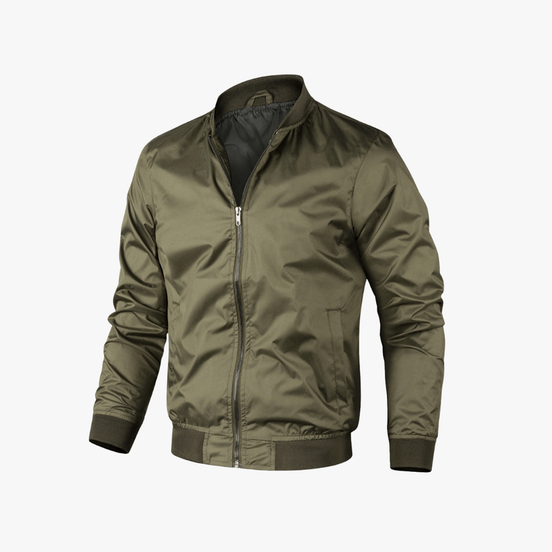 Rimora Cork | Classic Men Bomber Jacket – Lightweight & Stylish Zip-Up