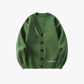 Rimora Cork | Men’s Wool-Blend Knit Cardigan – Soft, Button-Up Winter Sweater