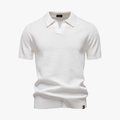 Rimora Cork | Modern Knit Polo Shirt