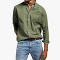 Rimora Cork | Long Sleeve Cotton Shirt for Men