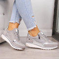 Rimora Cork | Fashion Lace-Up Sneakers with Zip for Women - Comfort Trainers