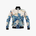 Rimora Cork | Colourful Lightweight Bomber Jacket for Men – Art-Inspired Statement Style and Plus Size