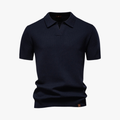 Rimora Cork | Modern Knit Polo Shirt