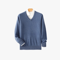 Rimora Cork | Cashmere V- Neck Pullover