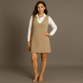 Rimora Cork | Womens Sweater Vest Dress Pattern Knitted Pullovers Sweaters V Neck