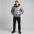 Rimora Cork | Men's shiny black down jacket