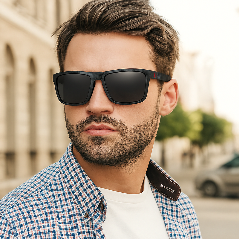 Rimora Cork | Polarized Sunglasses for Men, Lightweight Sun Glasses with UV Protection for Driving Fishing Golf