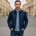 Rimora Cork | Slim Bomber Jacket Men