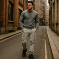 Rimora Cork | Cotton Cargo Pants