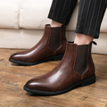 Rimora Cork Men | Genuine Leather Chelsea Boots for Men - British Style