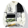 Rimora Cork | Graphic Patchwork Sweater