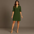 Rimora Cork | Dresses for Women 2025 V Neck Spring Summer Ruffle Long Sleeve
