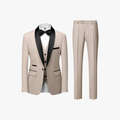 Rimora Cork  | Black Tie & Gala Look - Luxury Slim Fit Men’s Tuxedo – Blazer, Waistcoat & Trousers