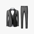 Rimora Cork  | Black Tie & Gala Look - Luxury Slim Fit Men’s Tuxedo – Blazer, Waistcoat & Trousers