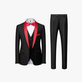 Rimora Cork  | Black Tie & Gala Look - Luxury Slim Fit Men’s Tuxedo – Blazer, Waistcoat & Trousers