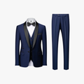 Rimora Cork  | Black Tie & Gala Look - Luxury Slim Fit Men’s Tuxedo – Blazer, Waistcoat & Trousers