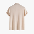 Rimora Cork  | Stylish Summer Polo Shirt for Men – Breathable Waffle Knit