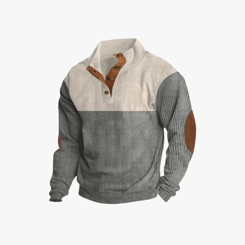 Rimora Cork  | V-Neck Sweater