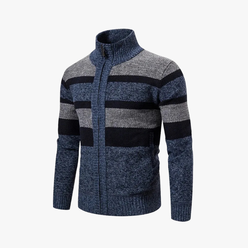 Rimora Cork  | Arelie Striped Zipper