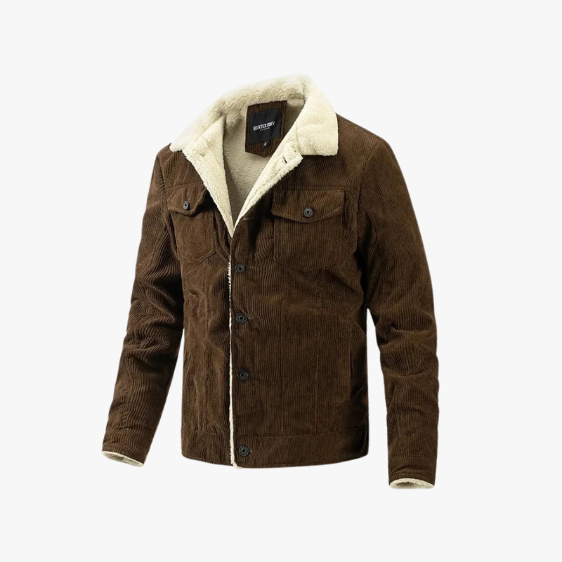 Rimora Cork  | Corduroy Fleece Jacket