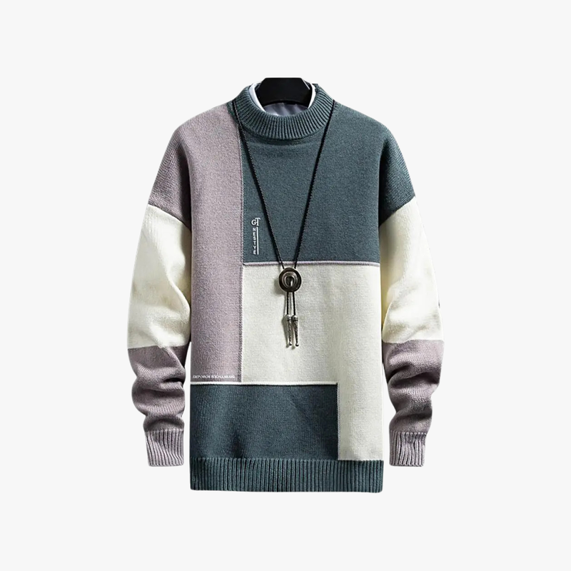 Rimora Cork  | Patchwork Sweater