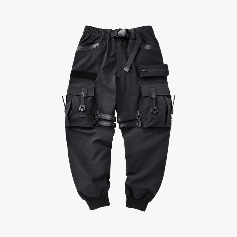 Rimora Cork  | Blacked Techwear Pants