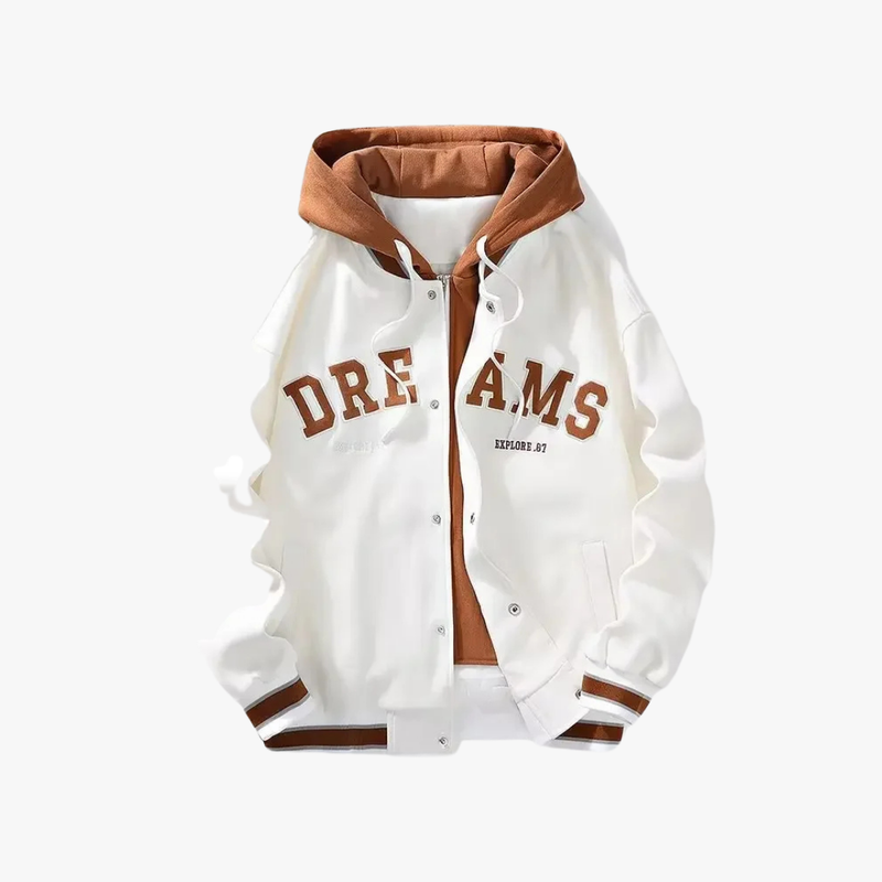 Rimora Cork  | Dream Varsity Jacket