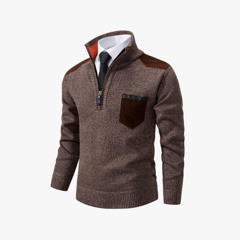 Rimora Cork | Men Collar Zipper