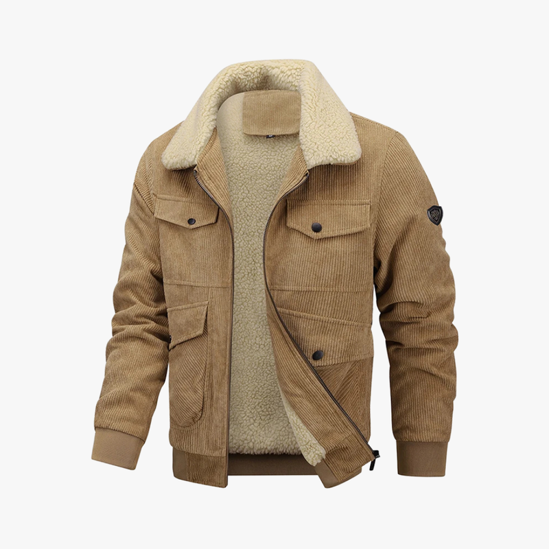 Rimora Cork  | Solid Collar Jacket