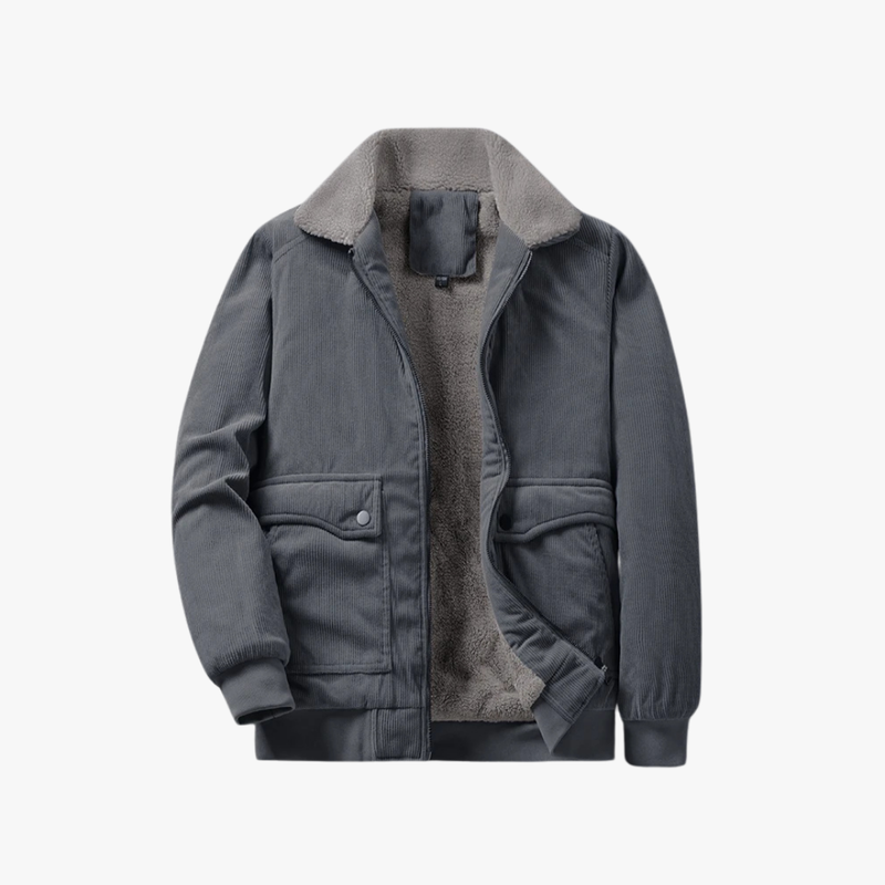 Rimora Cork  | Corduroy Sherpa Jacket