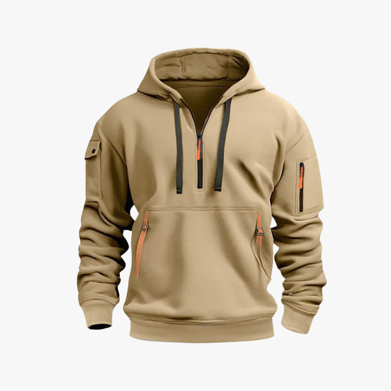 Rimora Cork  | Multi Zip Sweatershirt