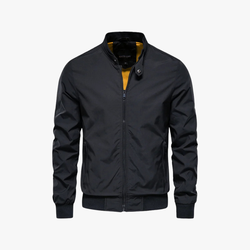 Rimora Cork  | Bomber Jacket – Lightweight Zip-Up Windbreaker