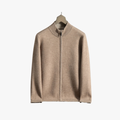 Rimora Cork  | Premium Zipper Cashmere Cardigan