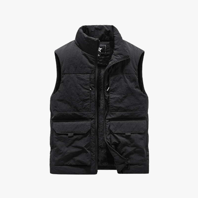 Rimora Cork  | Multi-Pocket Waistcoat Vest