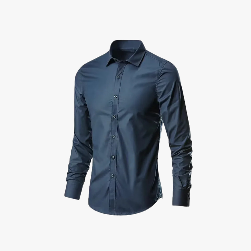 Rimora Cork  | Wrinkle-Free Long Shirt